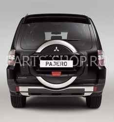 Чехол запасного колеса для Pajero 2011-