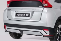 Защитная накладка на задний бампер eclipse cross