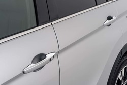 Накладки на ручки дверей eclipse cross (8 шт.)