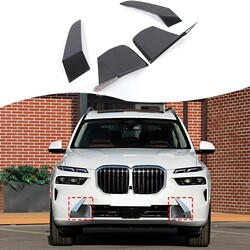 Накладки на бампер bmw x7 2022+, под карбон