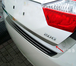 Накладка на нижнюю кромку крышки багажника Camry50