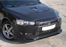 Юбка переднего бампера Lancer