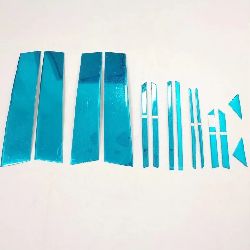 Накладки хром harrier 80 на стойки кузова (из нерж.)