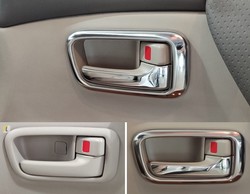 Накладки на внутренние ручки lc100/lx470 из нерж.
