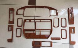 Накладки в салон под дерево cruiser fj80