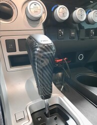 Насадка ручки КПП стиль TRD под карбон