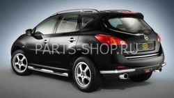Хром окантовка двери багажника Nissan Murano 2008-