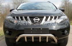 Защита передняя с перемычками Nissan Murano 2008-