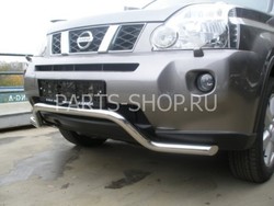 Защита передняя одинарная для X-Trail 2007-