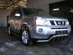 Защита передняя с защитой картера для X-Trail 2007-