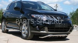 Защита передняя с защитой двигателя Nissan Murano 2010-