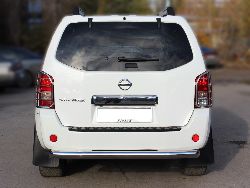 Защита заднего бампера Pathfinder