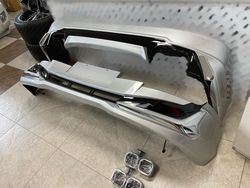Обвес modellista prado 120 с ходовыми огнями (черный, белый, серебро)