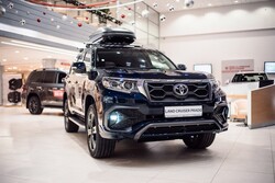 Обвес MTR на Toyota prado 150 2018 с раздвоенным выхлопом