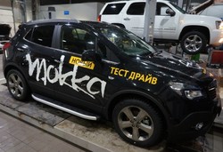 Подножки на opel mokka