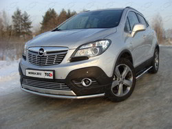 Защита передняя opel mokka