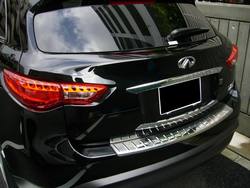 Накладка на задний бампер fx от murano z51
