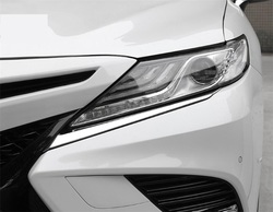 Накладки под фары camry 2018 из нерж.