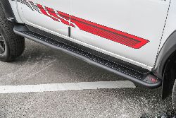 Подножки Fortuner 2015-2019 стиль TRD