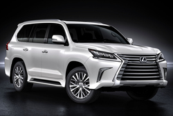 Подножки LX450d, LX570 2016+