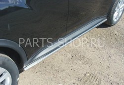 Пороги трубообразные Nissan Juke. Подробнее....