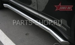 Пороги трубообразные для Infiniti FX
