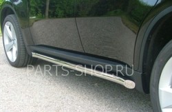 Пороги трубообразные для BMW X6