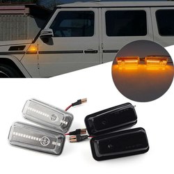 Повторители поворотов динамические в крыло G-class