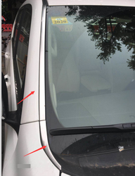 Накладки на молдинг лобового стекла lc200/lx570 из нерж.