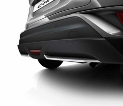 Губа заднего бампера toyota c-hr