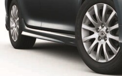 Боковые обвесы, пороги Extremo для Camry