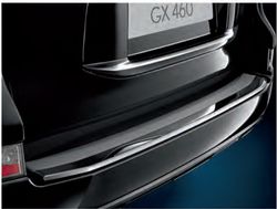 Накладка на задний бампер gx460 2016