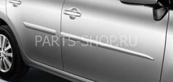 Боковые защитные молдинги на Auris