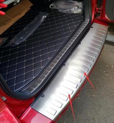 Накладка на задний бампер rav4 09-12