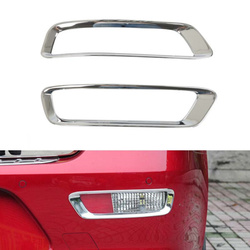 Накладки хромированные на задние ПТФ cruze