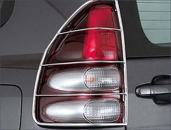 Защита фонарей задних LC120 нержавейка.