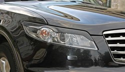 Реснички на фары infiniti fx 2003-