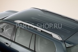 Рейлинги на крышу LC150 серебристые