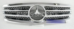 Решетка радиатора W211 E-class хромированная 03-06
