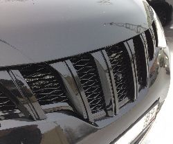Решетка X-Trail T32 стиль TECH черная