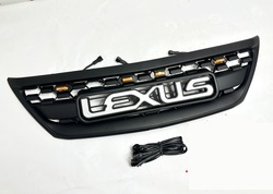 Решетка с габаритными огнями lexus rx, harrier 2003
