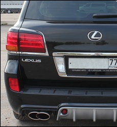 Реснички на задние фонари lx570