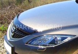 Дефлектор капота темный Mazda 6 2008-