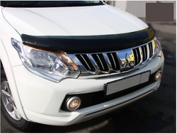 Дефлектор капота L200, Pajero Sport