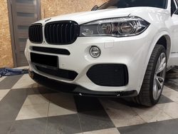 Сплиттер переднего бампера стиль M-Performance