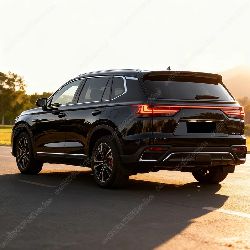 Спойлер черный под заднее стекло Lexus LX700h, LX600