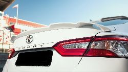 Спойлер sport TRD camry70 (белый либо под перекрас)