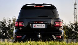 Спойлер верхний patrol, qx56 стиль Modellista