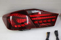 Фонари задние Camry50 динамические, стиль BMW OLED