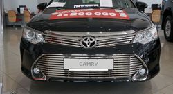 Решетка в бампер Camry 2014- (нижняя часть)